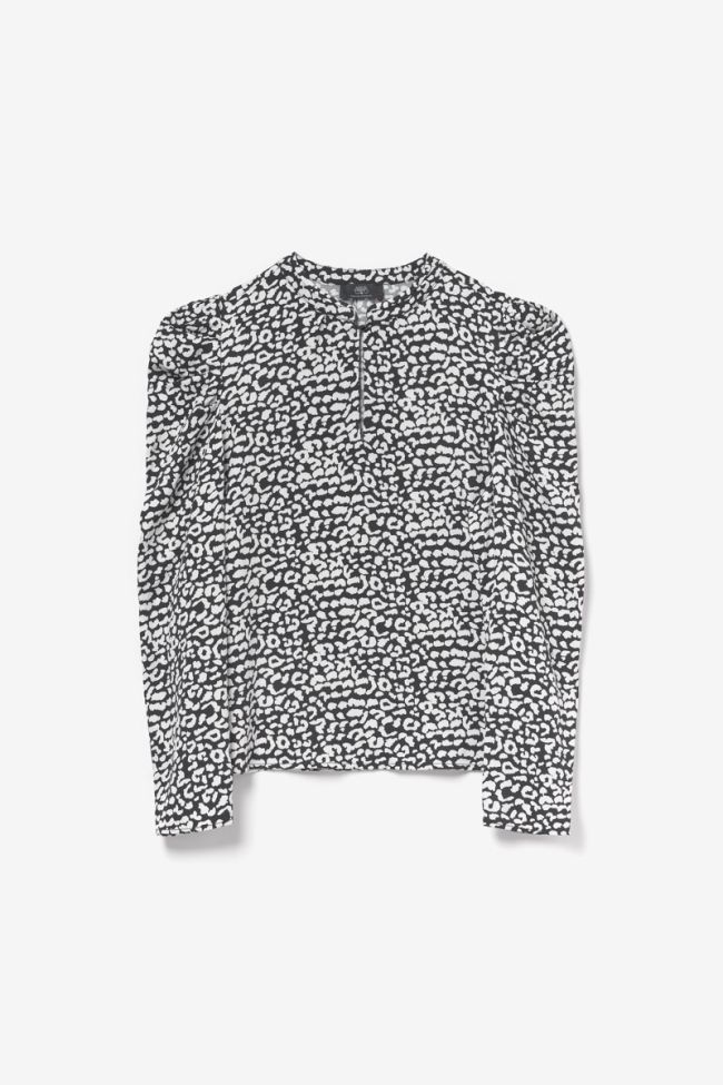 Blouse Chama à motif léopard