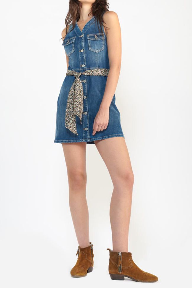 Robe Dedza en jeans bleu