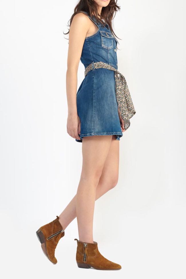 Robe Dedza en jeans bleu