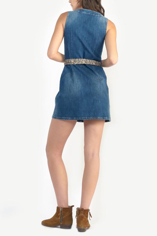 Robe Dedza en jeans bleu