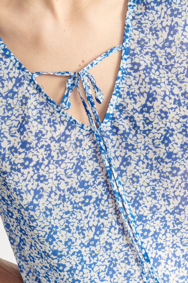 Top Deylos à motif fleuri