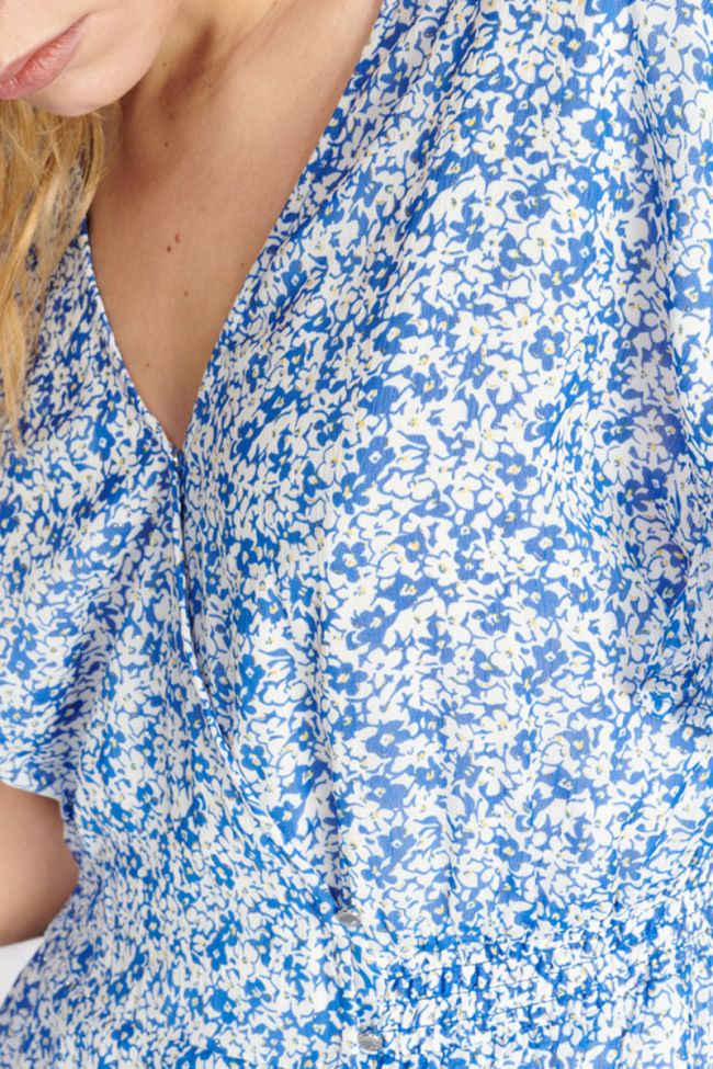 Robe Diony à motif fleuri