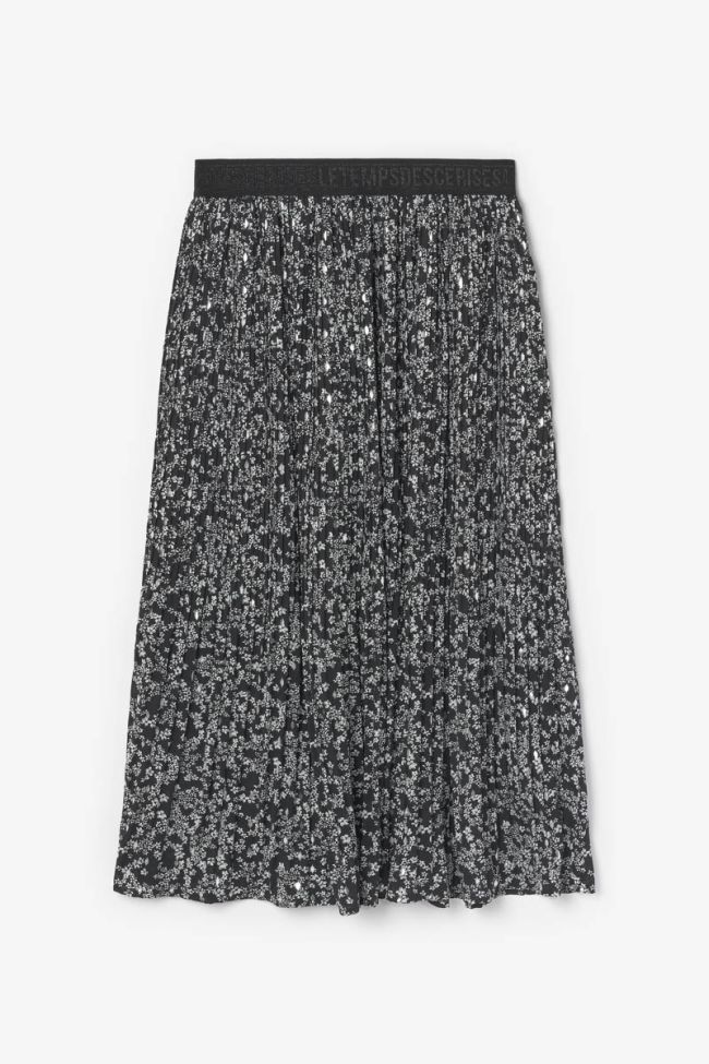 Jupe longue Ella à motif fleuri