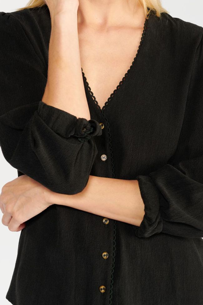 Blouse Ganda noire 