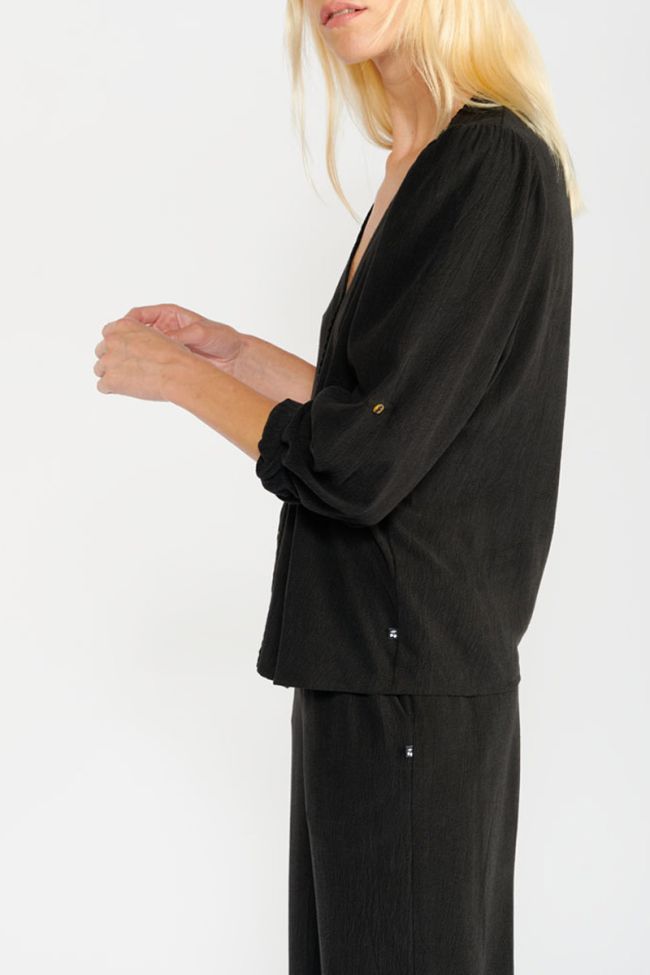 Blouse Ganda noire 