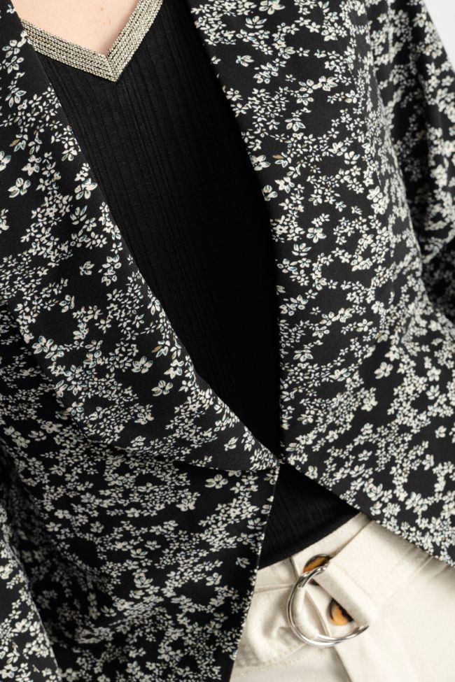 Veste blazer Ivy à motif fleuri