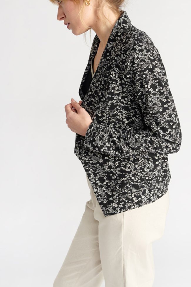 Veste blazer Ivy à motif fleuri