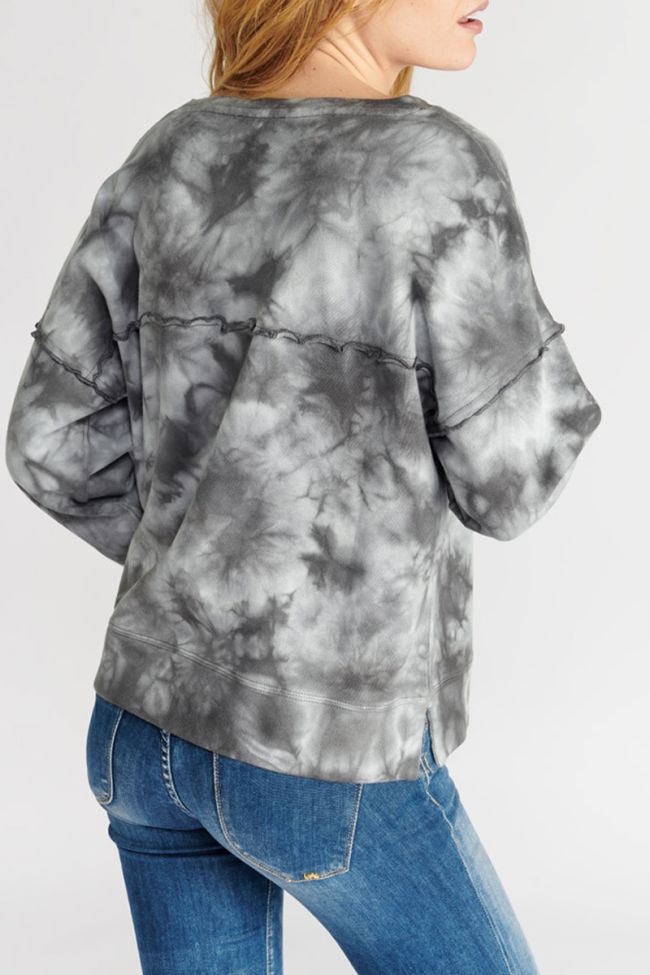 Sweat Jil tie and dye gris