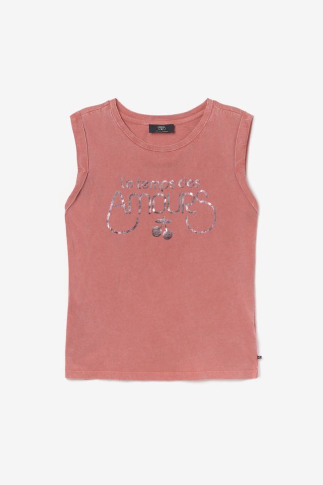 Top Laurie rose terracotta