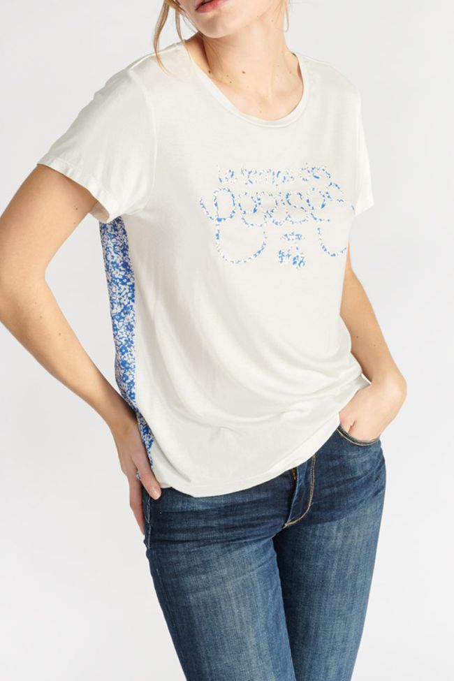 T-shirt Lilia imprimé bleu