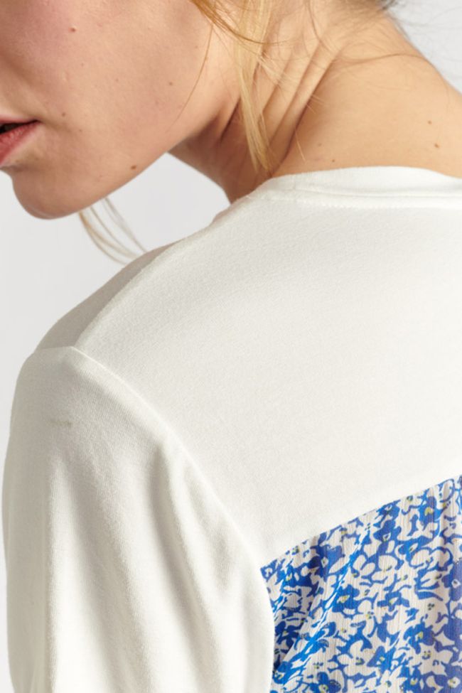 T-shirt Lilia imprimé bleu