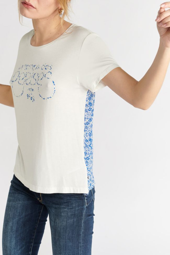 T-shirt Lilia imprimé bleu