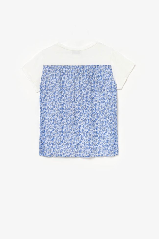 T-shirt Lilia imprimé bleu
