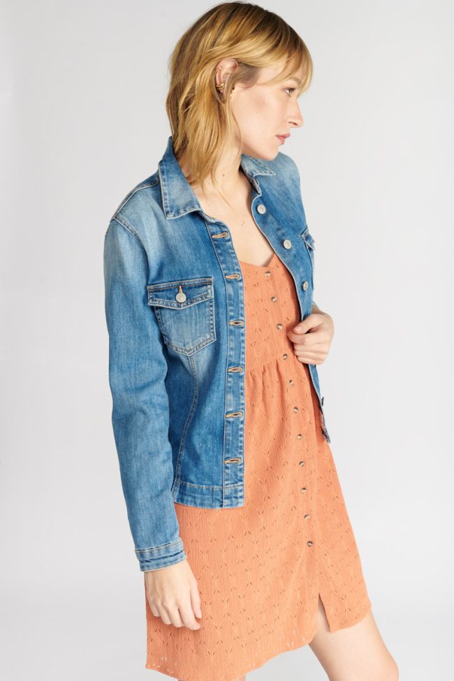 Veste en jeans Lilly bleu