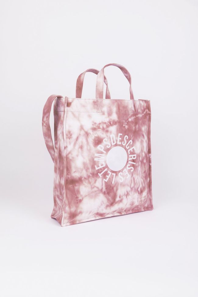 Shopping bag Lina tie and dye rose