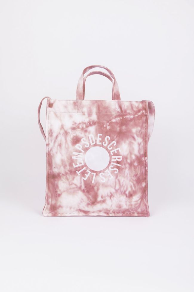 Shopping bag Lina tie and dye rose