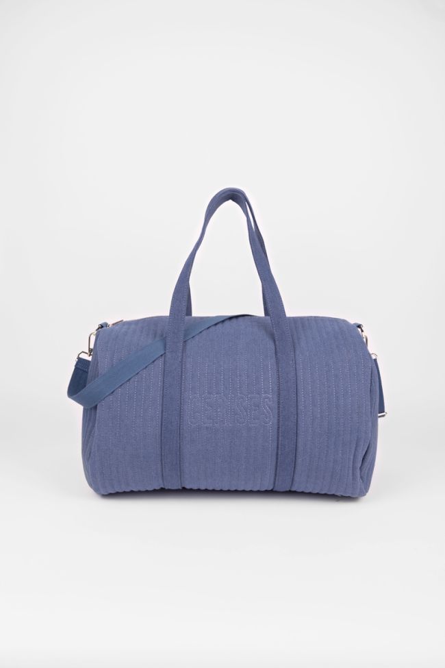 Sac week-end Lisia bleu denim