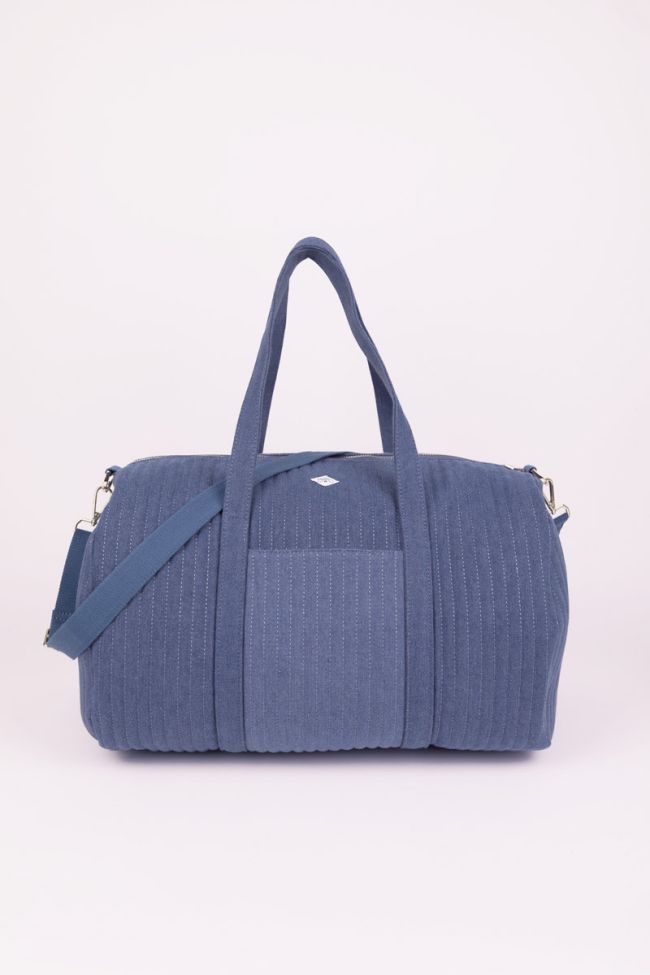 Sac week-end Lisia bleu denim