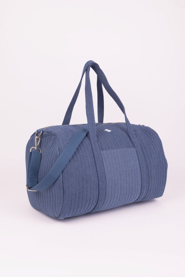 Sac week-end Lisia bleu denim