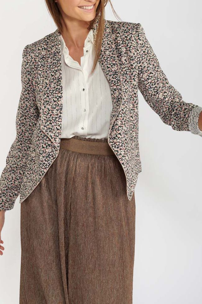 Veste Oazis à motif fleuri