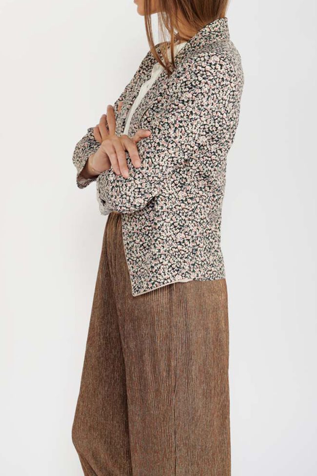 Veste Oazis à motif fleuri