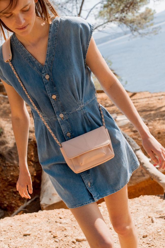 Sac à bandoulière Rose rose poudré