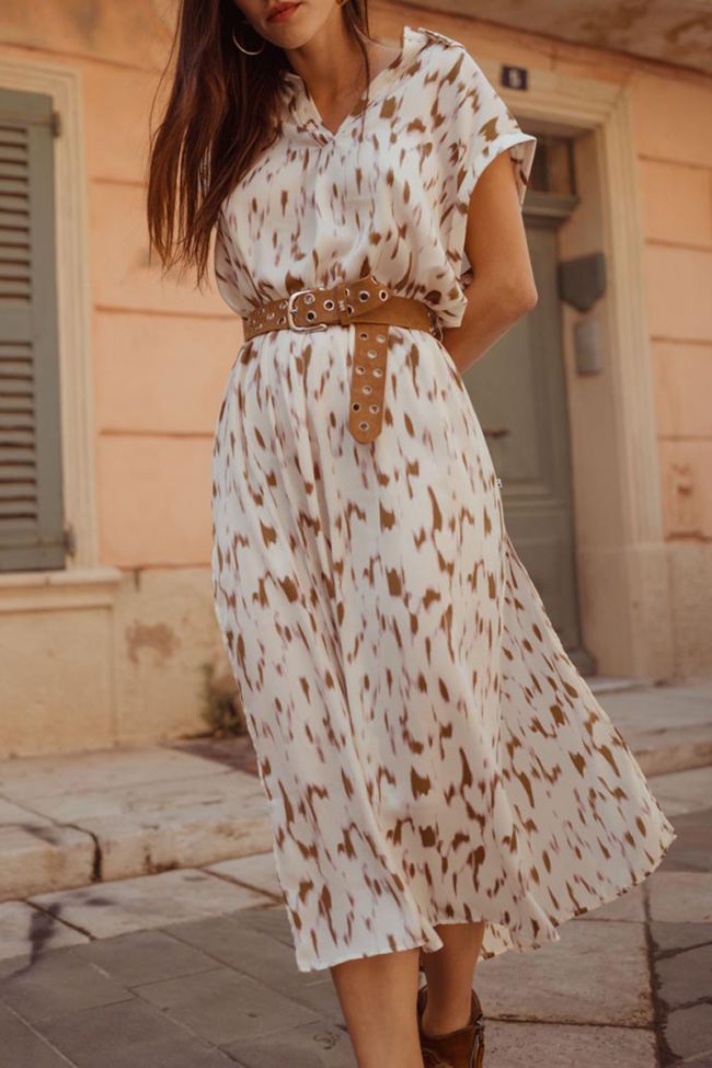 Robe longue Sahara tie and dye