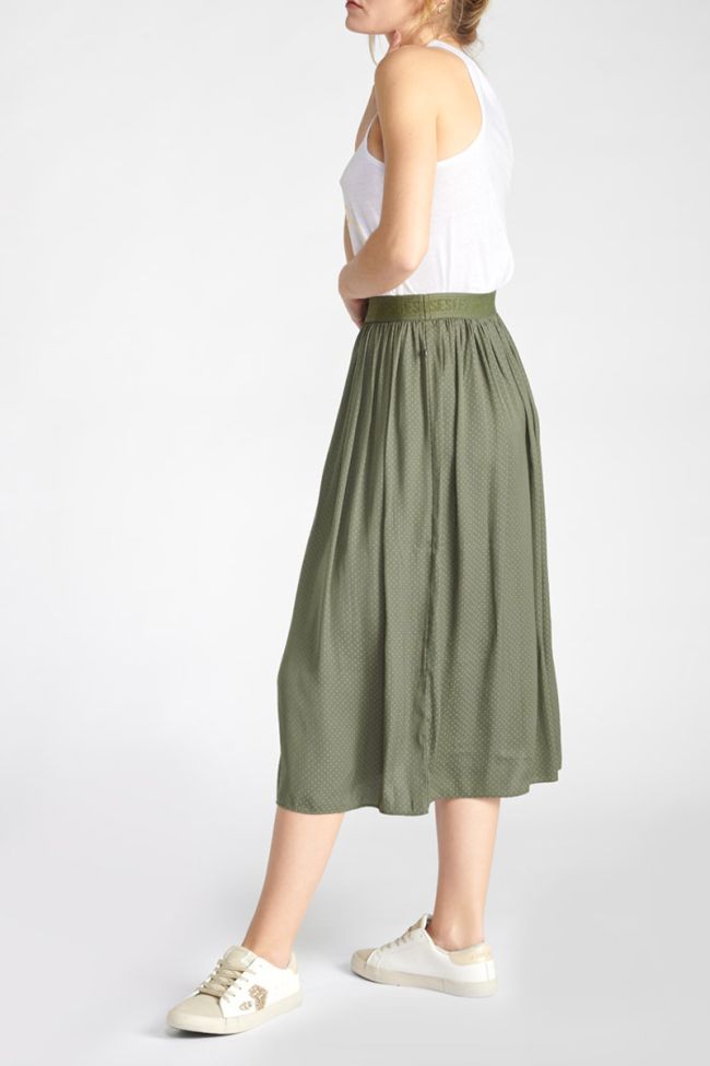 Jupe longue Trop kaki