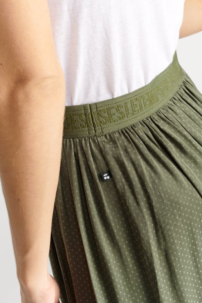 Jupe longue Trop kaki