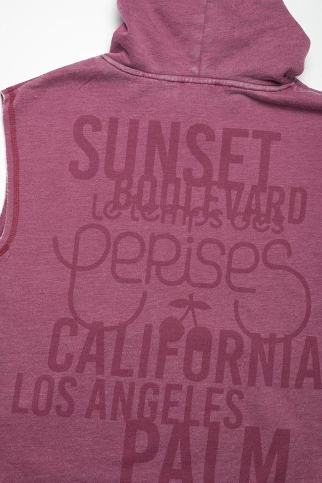 Robe sweat Barbagi pourpre