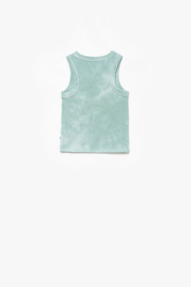 Top court Callgi tie and dye vert d'eau
