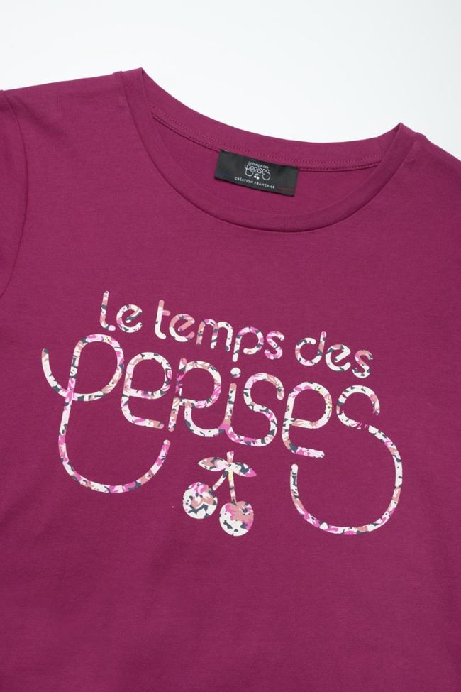 T-shirt Doligi pourpre