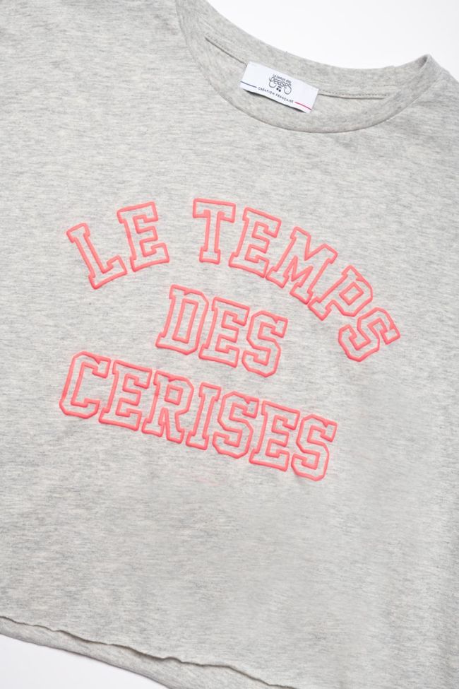 T-shirt court Fluogi gris