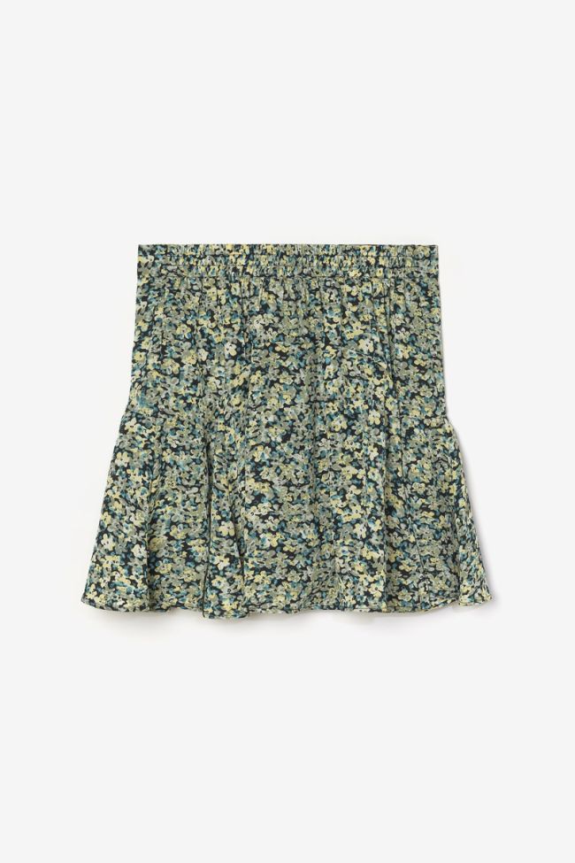 Jupe short Libygi à motif floral