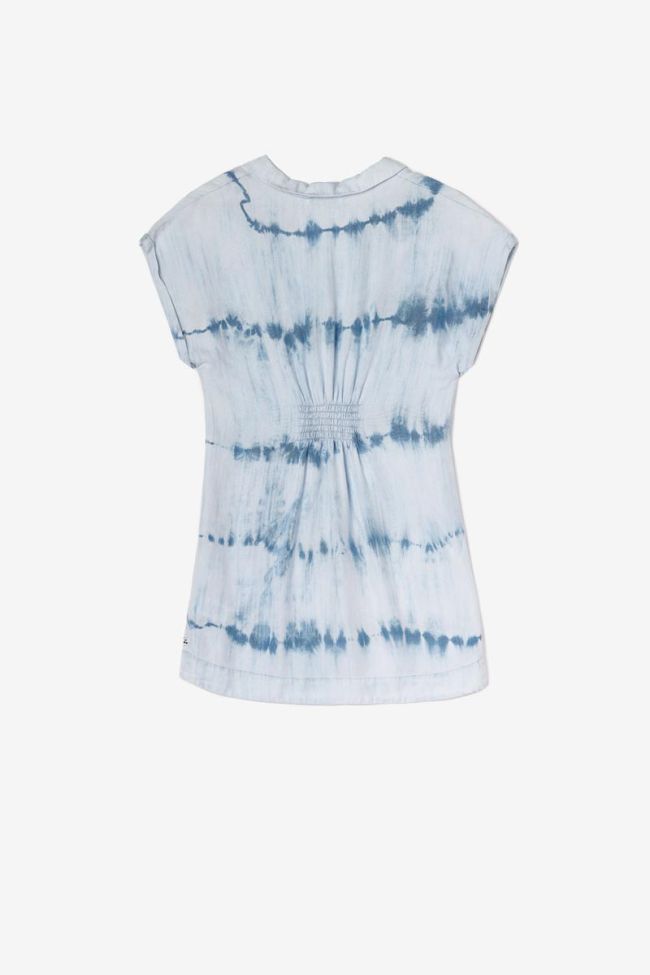 Robe Nikosgi tie and dye bleu