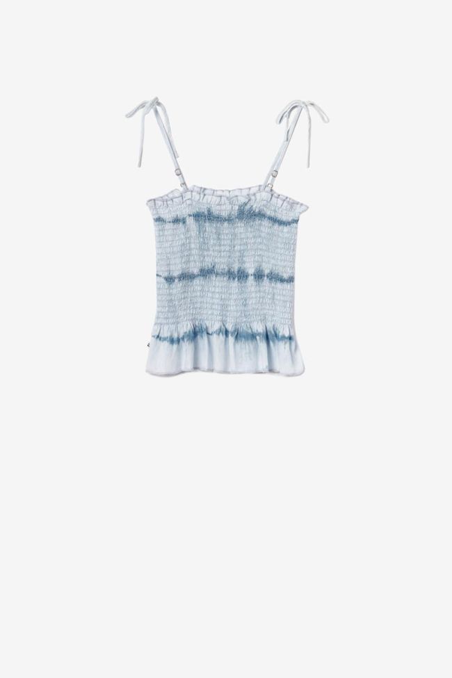 Top Papasgi tie and dye bleu