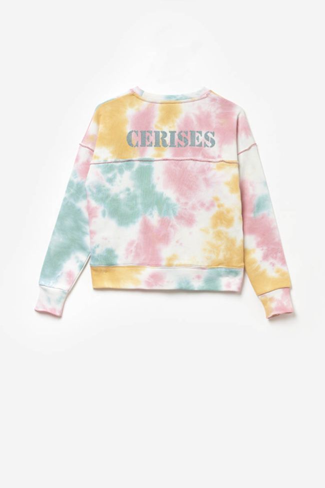 Sweat Playagi tie and dye multicolore