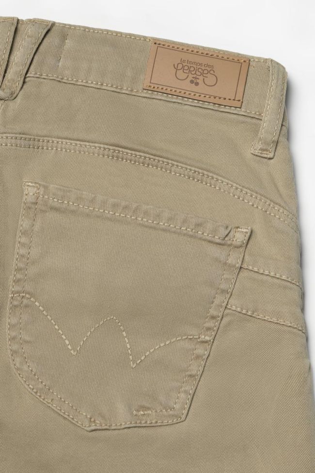 Pulp regular taille haute jeans beige sable