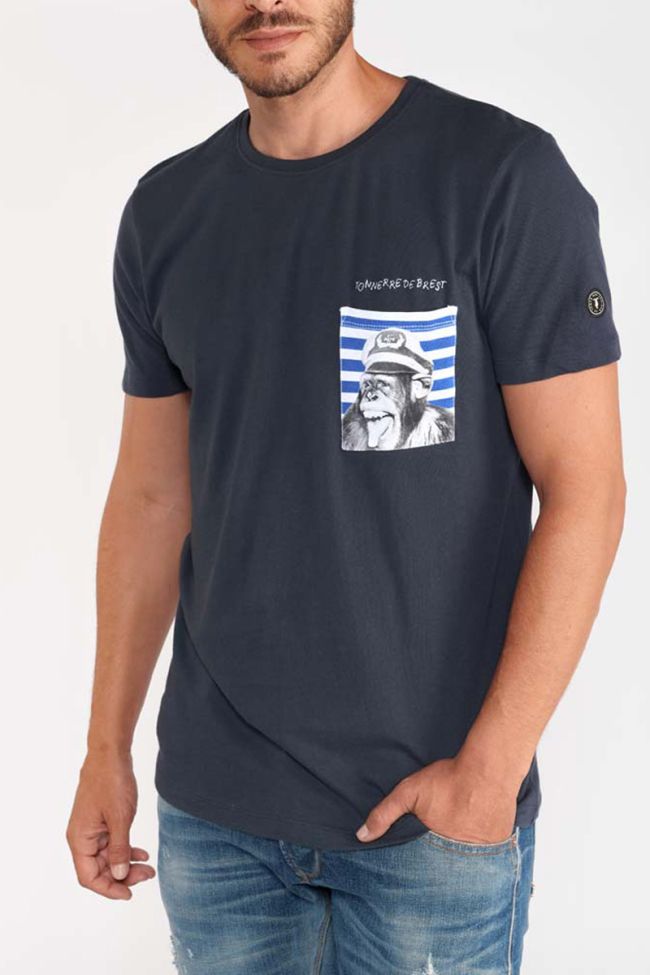 T-shirt Foster bleu marine