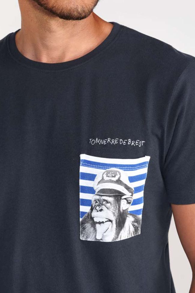 T-shirt Foster bleu marine