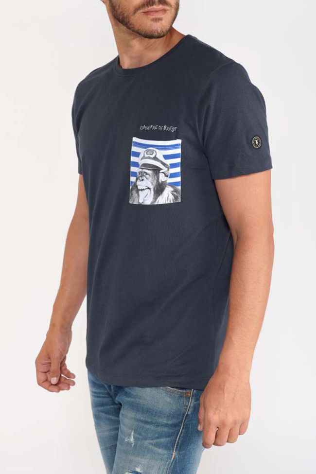 T-shirt Foster bleu marine