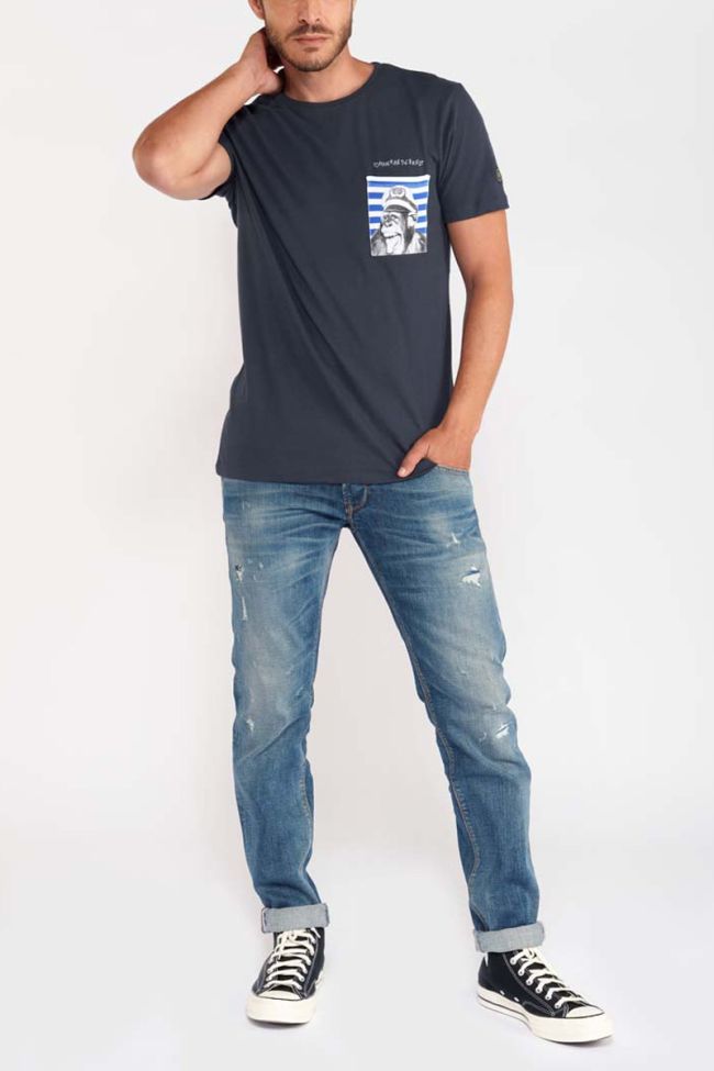 T-shirt Foster bleu marine