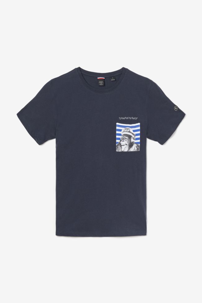 T-shirt Foster bleu marine