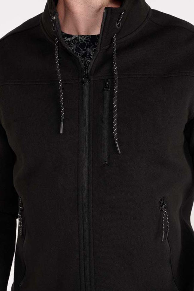 Sweat zippé Lodal noir