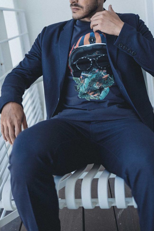 T-shirt Oder bleu marine