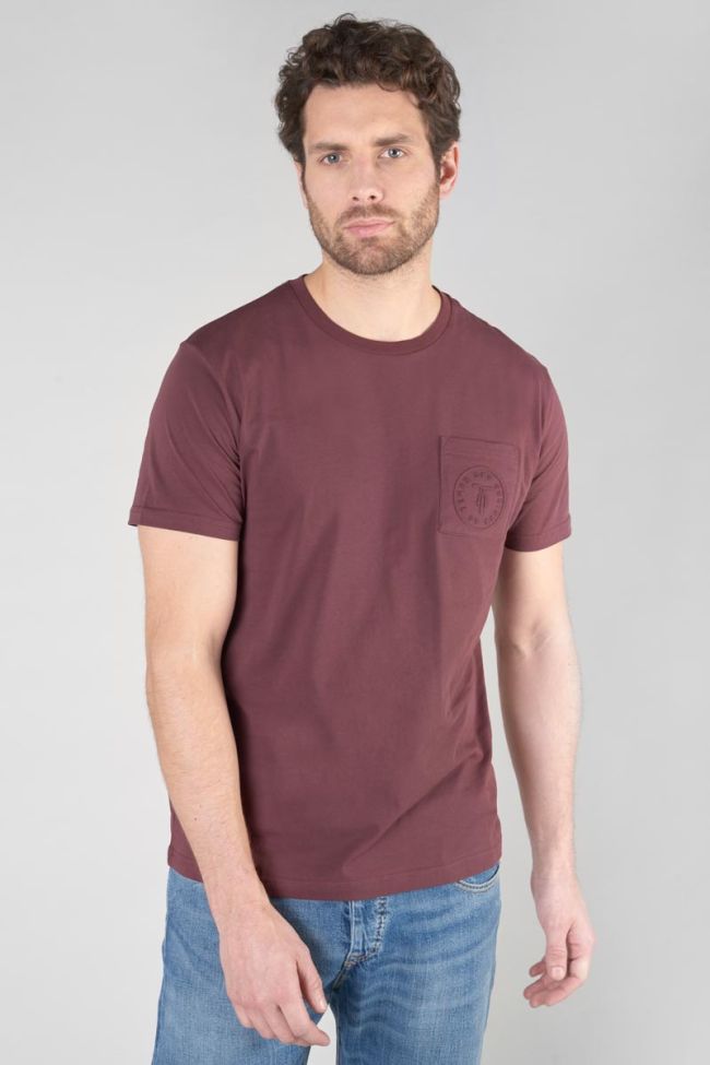 T-shirt Paia lie de vin