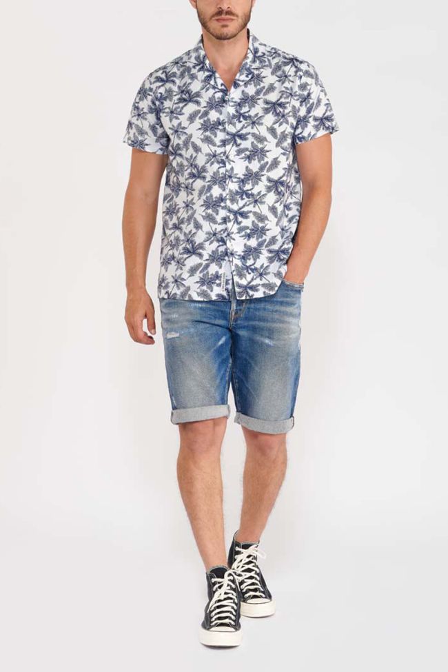 Chemise Rubel à motif palmier