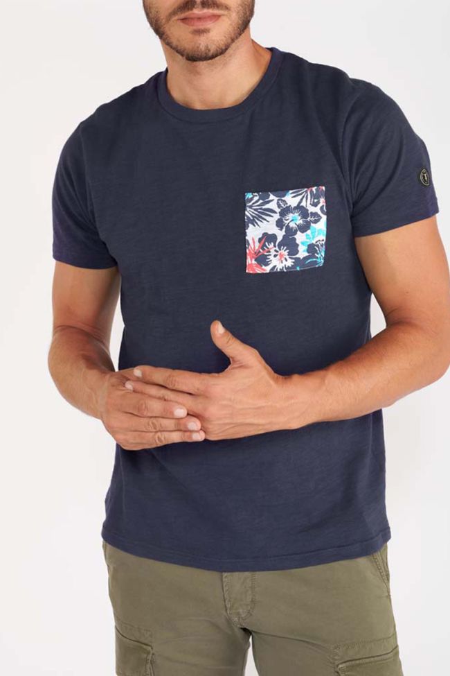 T-shirt Siba bleu marine