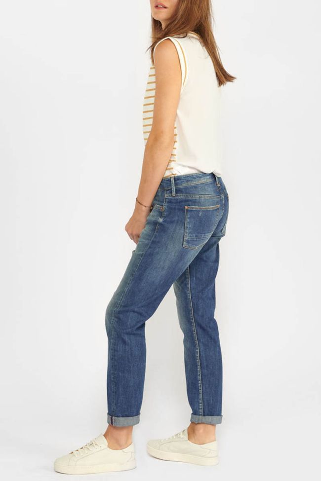 Jeans 200/43 boyfit Sea destroy vintage bleu N°2