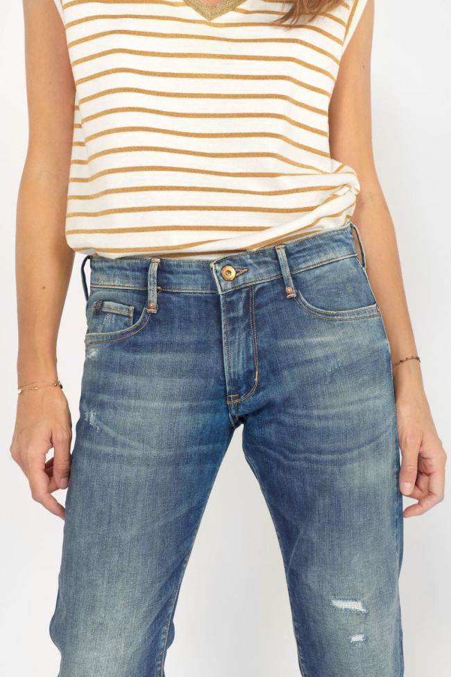 Jeans 200/43 boyfit Sea destroy vintage bleu N°2